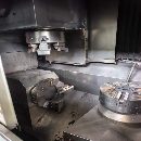 []金沙ZDC-350倒立车双主轴，双刀塔结构主轴12寸，8工位.